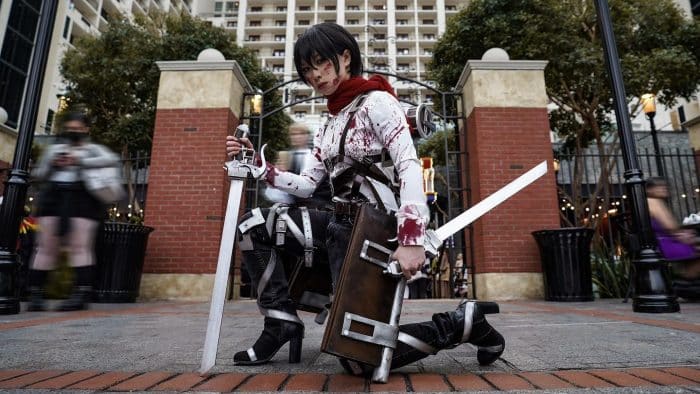 Cosplay de Mikasa Ackerman - Ataque a los Titanes - Majorshigo