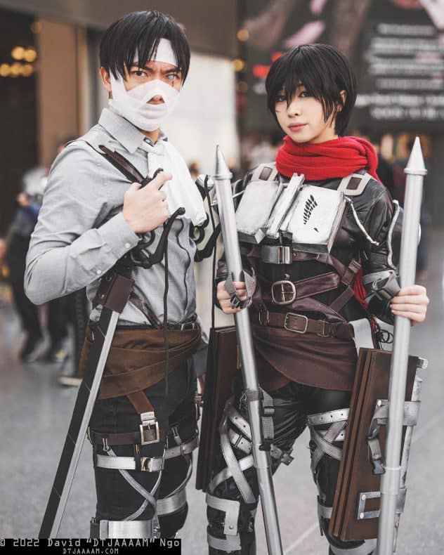 Cosplay de Mikasa Ackerman - Ataque a los Titanes - Majorshigo