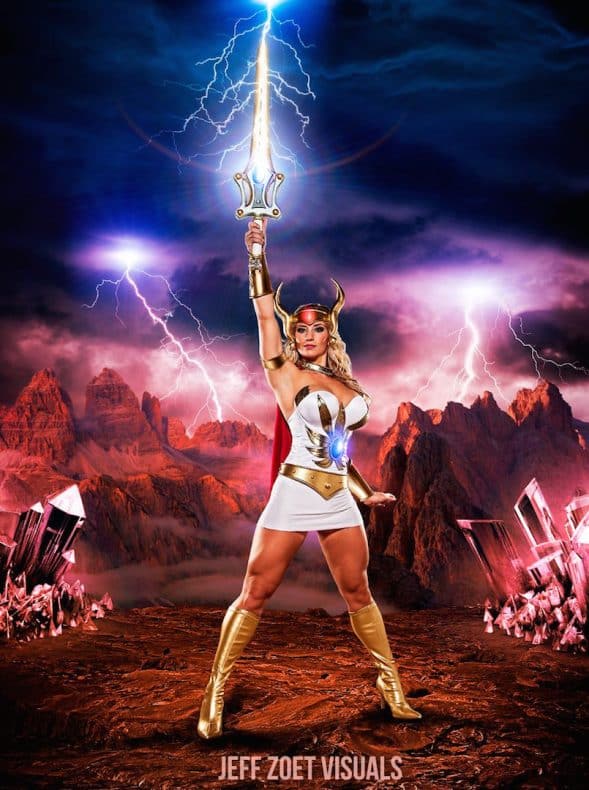 Alucina con el cosplay de She-Ra, de He-Man y los Masters del Universo, realizado por Alyssa Loughran