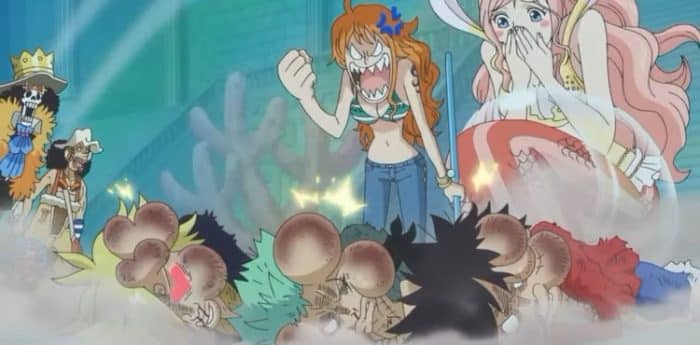 Nami One Piece Luffy