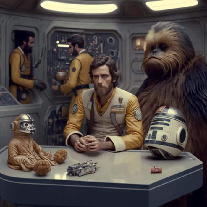 Star Wars - Wes Anderson - Midjourney