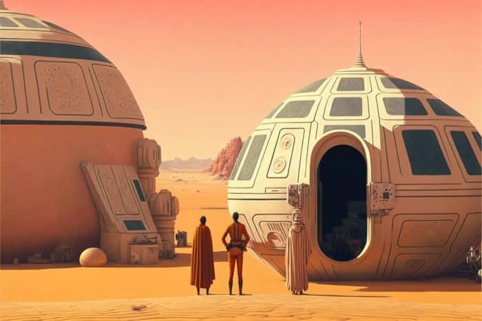 Star Wars - Wes Anderson - Midjourney