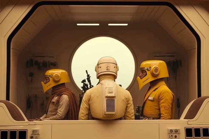 Star Wars - Wes Anderson - Midjourney