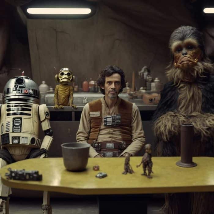 Star Wars - Wes Anderson - Midjourney
