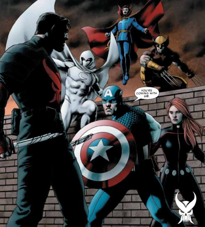 Marvel convierte a The Punisher en un ser cruel gracias a su nuevo poder 3 the punisher los vengadores