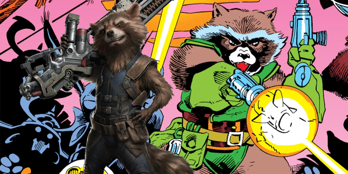 Rocket Raccoon - Guardianes de la galaxia - Marvel Comics -
