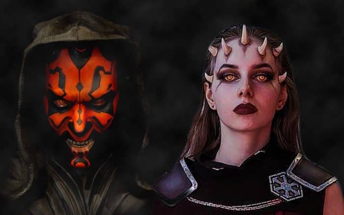 Cosplay del Lado oscuro - Star Wars - Cosplay Zabrak Sith