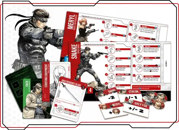 Metal Gear Solid el juego de mesa