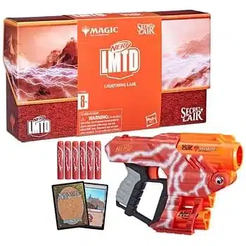 Nerf x Magic: The Gathering nos deja conjurar rayos gracias a la nueva pistola 4 nerf magic