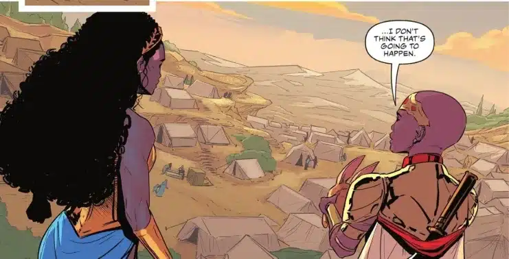 Wonder Woman y las amazonas encuentran refugio: Un nuevo capítulo griego en el Universo DC 1 wonder woman