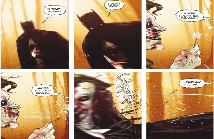 El chiste de Batman que no hizo reír al Joker 2 batman