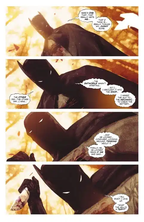 El chiste de Batman que no hizo reír al Joker 1 batman