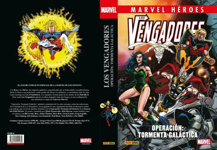 Los Vengadores y las dos “Operación Tormenta” impactantes de los 90 3 años 90, Los Vengadores, Marvel Cómics, Panini Comics, Panini Cómics, Universo Marvel