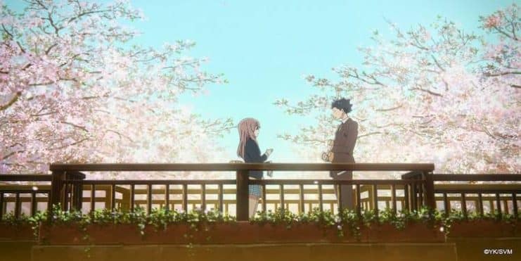 the colors within a silent voice