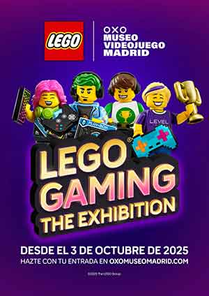 LEGO Gaming desembarca en Madrid: cuando los ladrillos daneses conquistan el mundo de los videojuegos 3 LEGO Gaming: The Exhibition OXO Museo del Videojuego