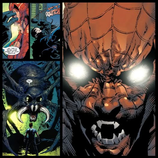 Las transformaciones arácnidas de Spiderman