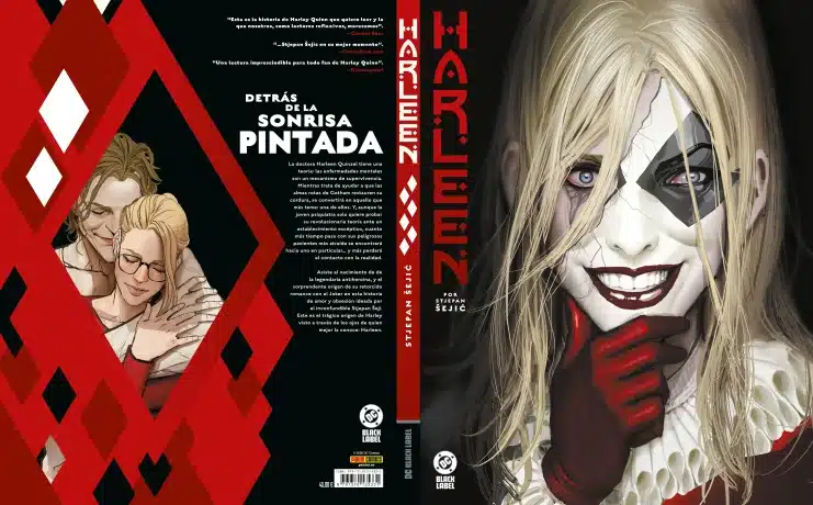 Reseña de DC Black Label. Harleen 4 DC, DC Comics, Panini Comics