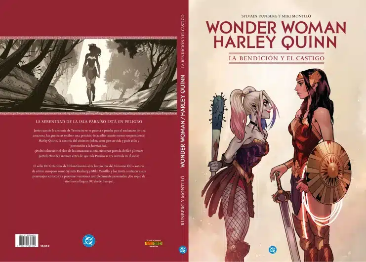 Reseña de Wonder Woman/Harley Quinn. La bendición y el castigo 4 DC, DC Comics, Panini Cómics