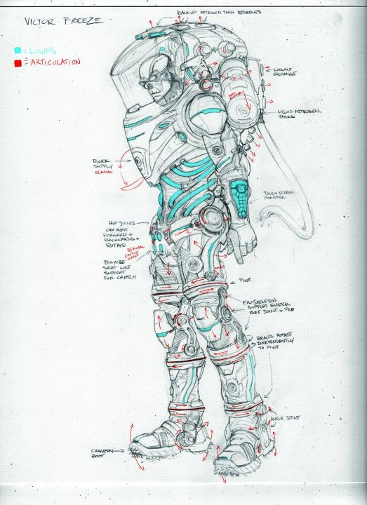 Espectaculares Concept Artworks de Batman: Arkham City