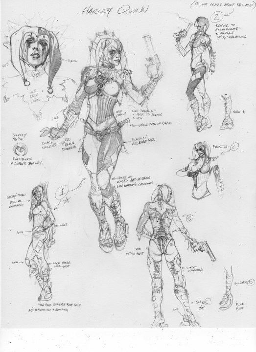 Espectaculares Concept Artworks de Batman: Arkham City