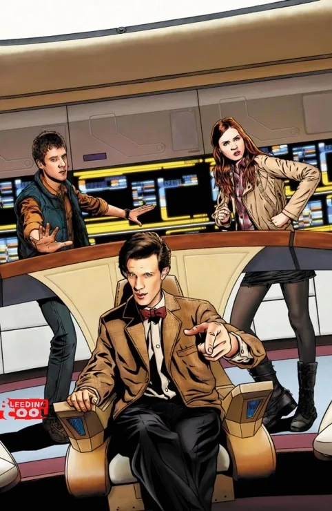 Doctor Who Star Trek Crossover IDW