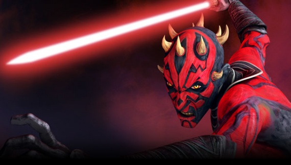 Darth Maul regresa en Clone Wars star wars