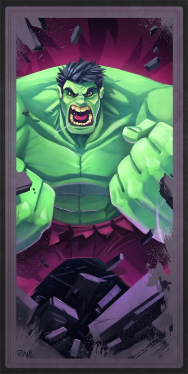 Fan Art de "Los Vengadores" simplemente espectacular