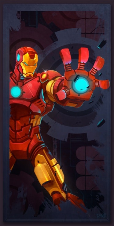 Fan Art de "Los Vengadores" simplemente espectacular