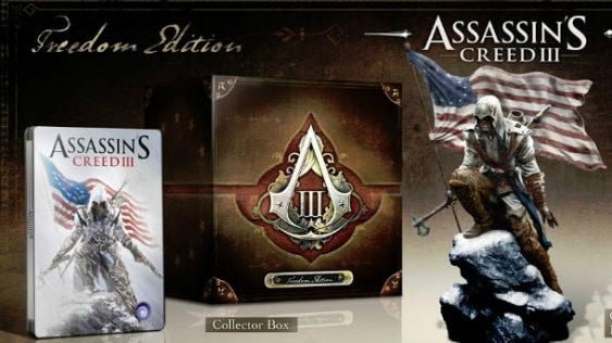 edición coleccionista de assasins creed 3