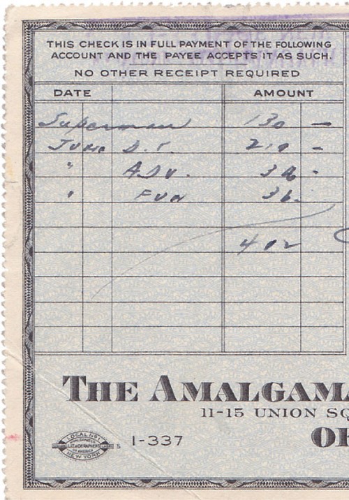 Cheque Superman