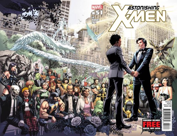 Portada del número 51 de Astonishing X-Men