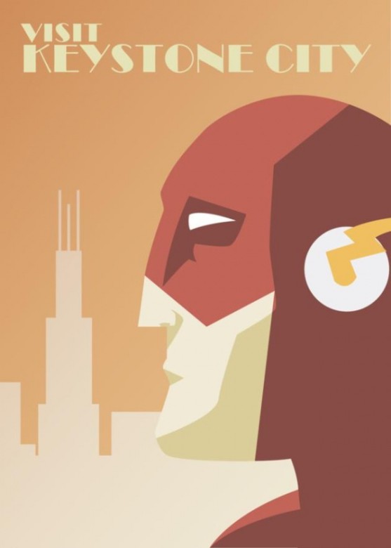 Los Superhéroes de DC promueven el Turismo ficticio