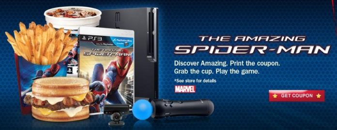 amazing-spiderman-hardee´s Campaña de Hardee´s de Amazing Spiderman
