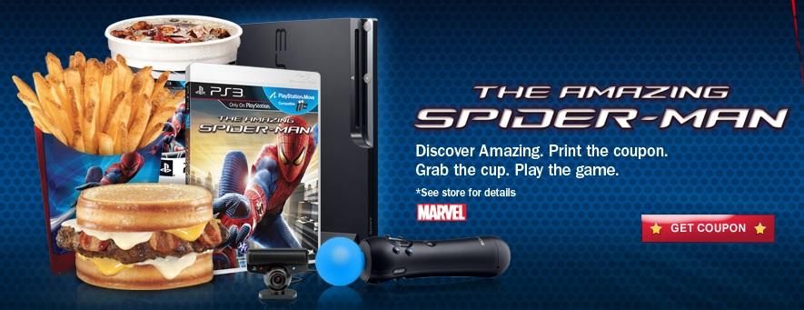 Campaña de Hardee´s de Amazing Spiderman