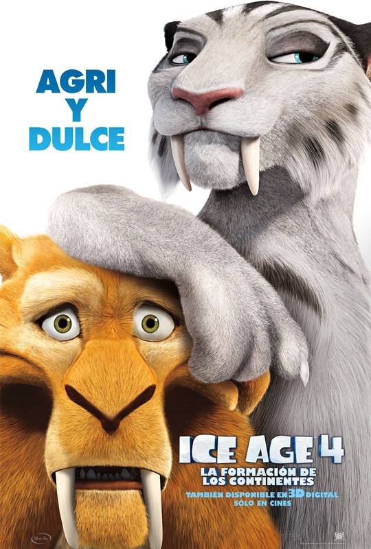 Carteles promocionales de "Ice Age 4"