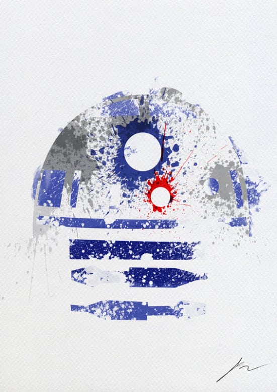 Star Wars: Salpicaduras con estilo