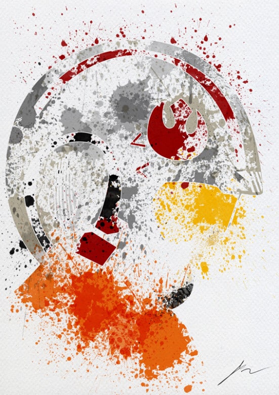 Star Wars: Salpicaduras con estilo