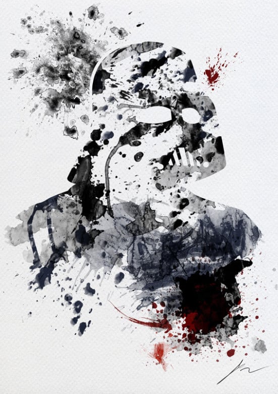 Star Wars: Salpicaduras con estilo
