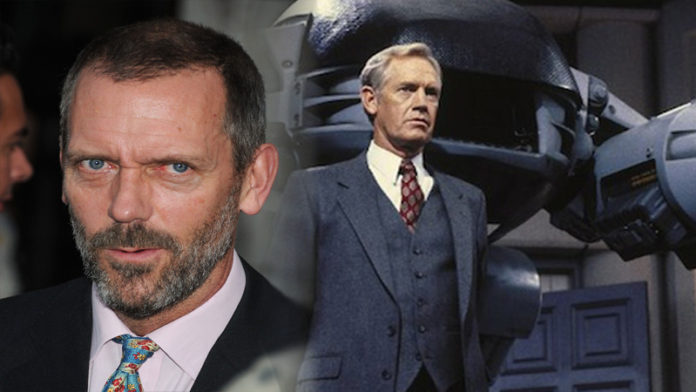 Hugh-Laurie-2013-Ronny Cox-1987-villano-Richard-Dick-Jones-Robocop Hugh Laurie Robocop