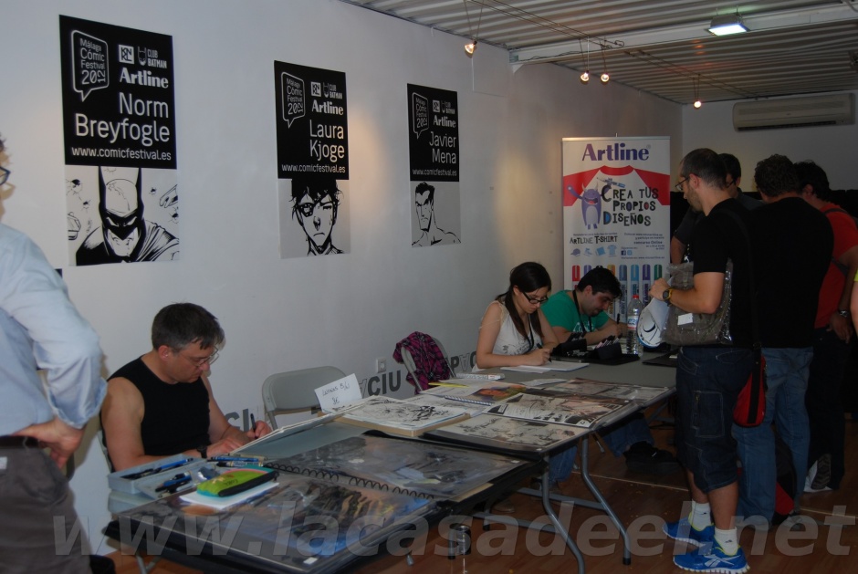 Málaga Cómic Festival Autores Invitados