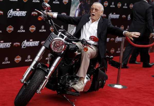 Stan Lee en el estreno de Avengers Stan Lee