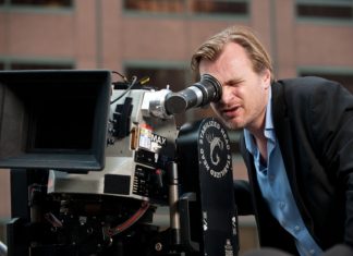 Christopher Nolan en el rodaje de The Dark Knight Rises