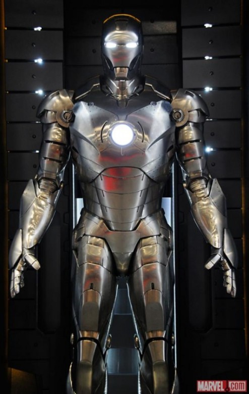 [SDCC2012] Marvel muestra el "Hall of Armors" de Iron Man 3