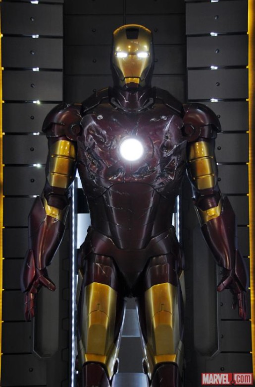 [SDCC2012] Marvel muestra el "Hall of Armors" de Iron Man 3