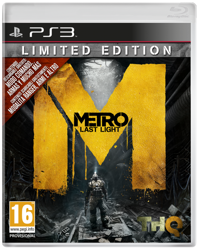 Portada de la edición limitada de "Metro Las Light" Portada de la edición limitada de "Metro Las Light"