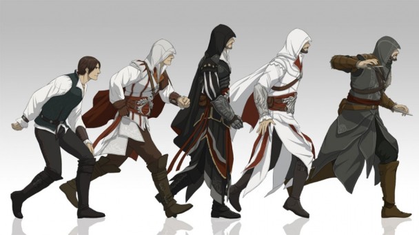 Evolución de Ezio Auditore