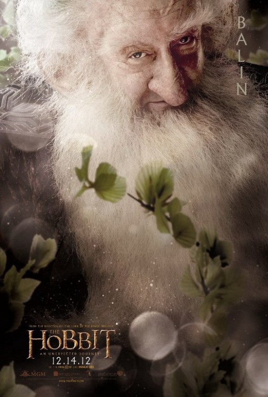 Diecisiete carteles de los personajes de "El Hobbit"