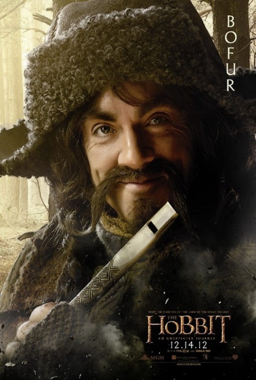 Diecisiete carteles de los personajes de "El Hobbit"
