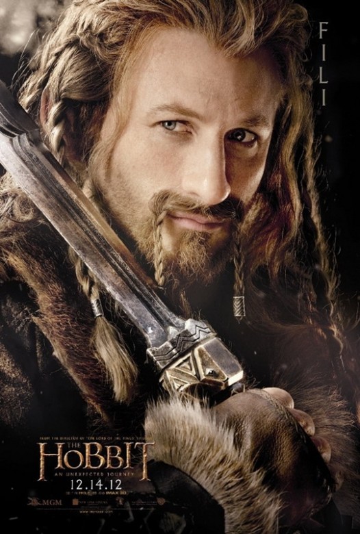 Diecisiete carteles de los personajes de "El Hobbit"