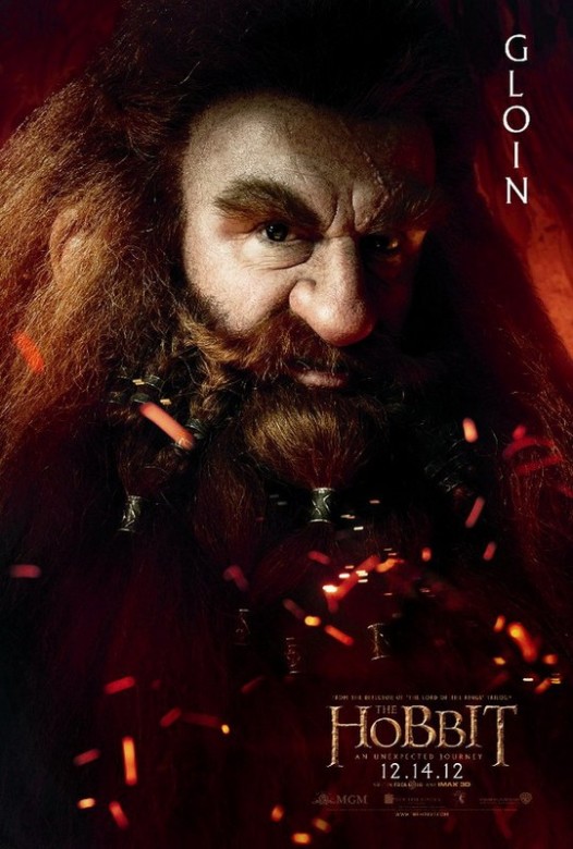 Diecisiete carteles de los personajes de "El Hobbit"